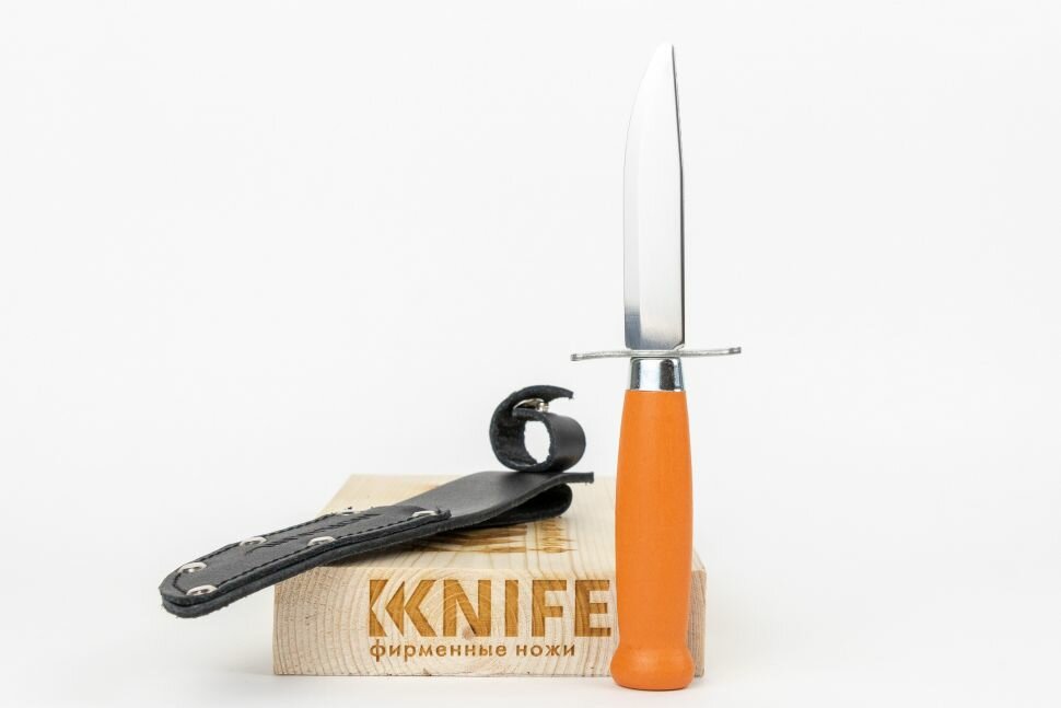 Нож "Scout 39 Safe Orange" Sandvik 12С27 Береза 12287 от Morakniv