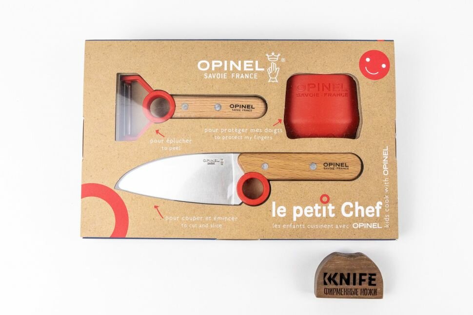   "Le Petit Chef Set" Sandvik 12C27  001746  Opinel