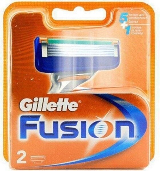 акс.д/бр._gillette fusion_КАССЕТЫ 2 шт 0B8003