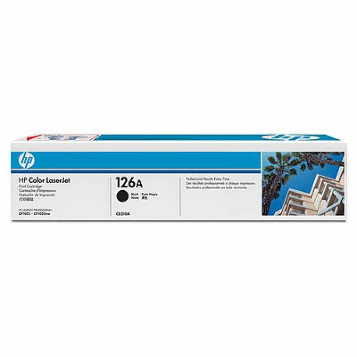 Картридж Cartridge HP 126A для LJ CP1025/CP1025NW, черный