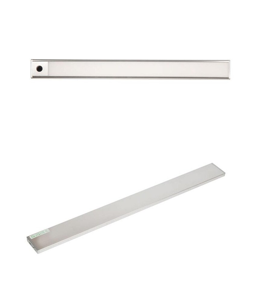 фото Smart Lamp Night light / Умный светильник ночник с датчиком движения и магнитной лентой белый 40 см 6000K MaYuan-40-6b