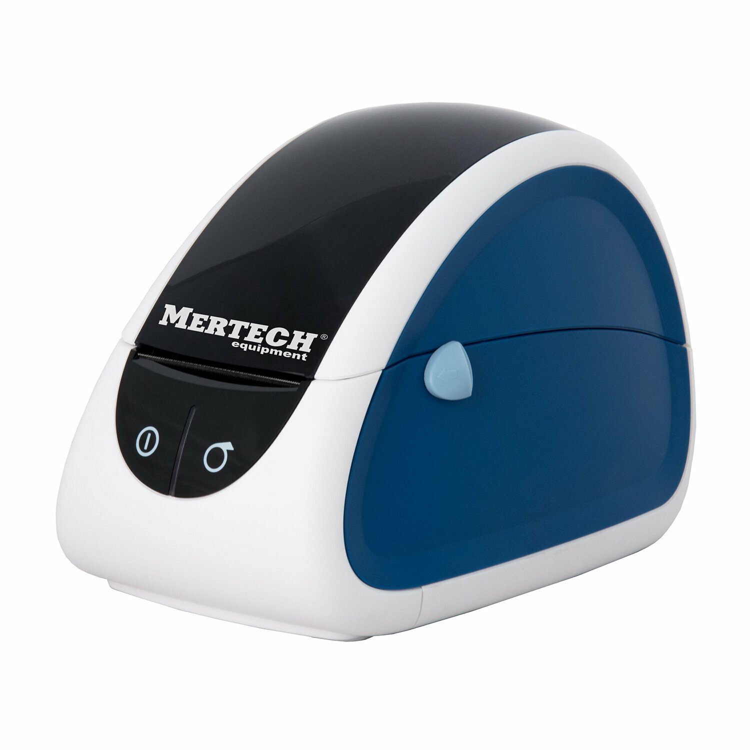 Термопринтер липких этикеток Mertech LP58 EVA RS232-USB White & blue