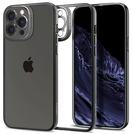 Силиконовый чехол Spigen Optik Crystal Case для Apple iPhone 13 Pro ACS03288
