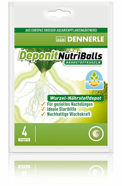 Dennerle Добавка профессиональная грунтовая DENNERLE Nutriballs, 4 таб.