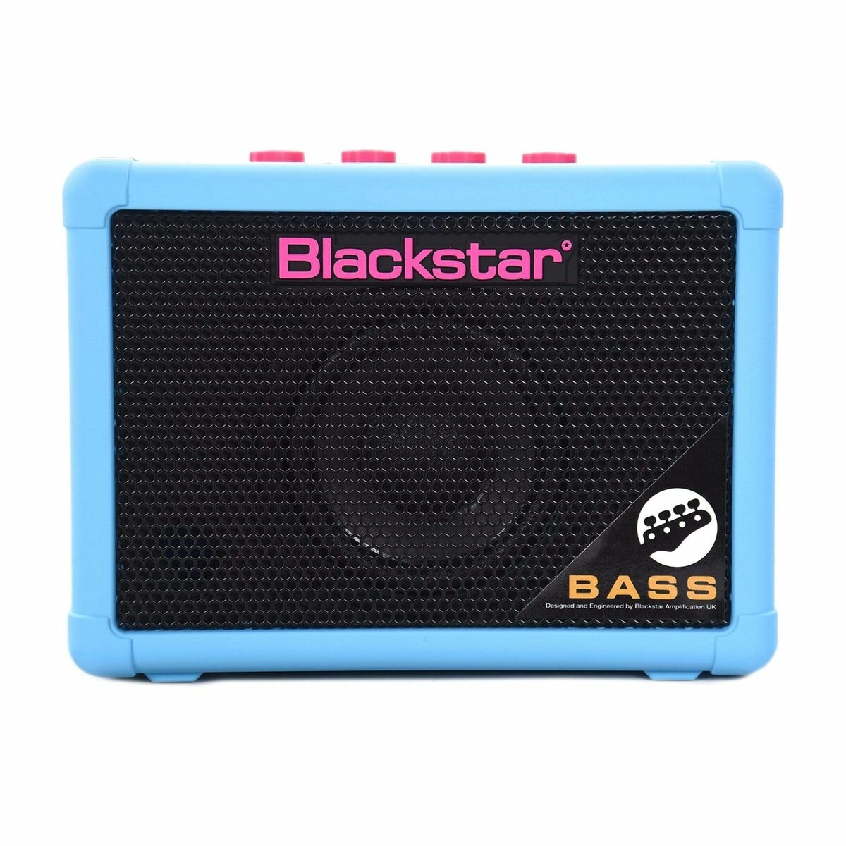 Blackstar FLY3 BASS NEON BLUE Мини комбо для бас-гитары 3W. 2 канала. Компрессор.