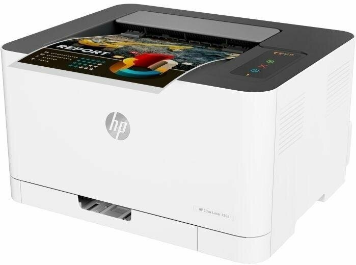 Принтер лазерный HP Color Laser 150a, белый (4ZB94A)