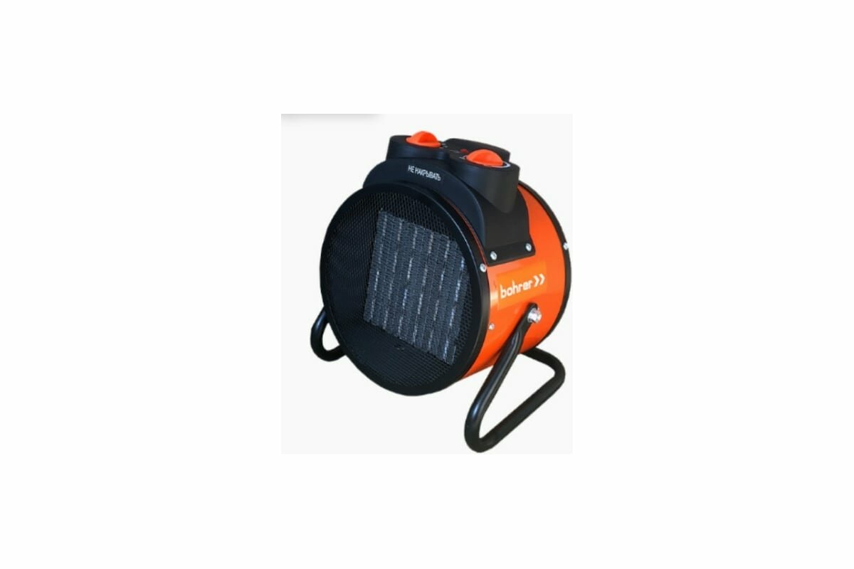 фото BOHRER Пушка тепловая электрическая ТПK-2000KЭ круглая с керам. нагр. эл ТПK-2000KЭ