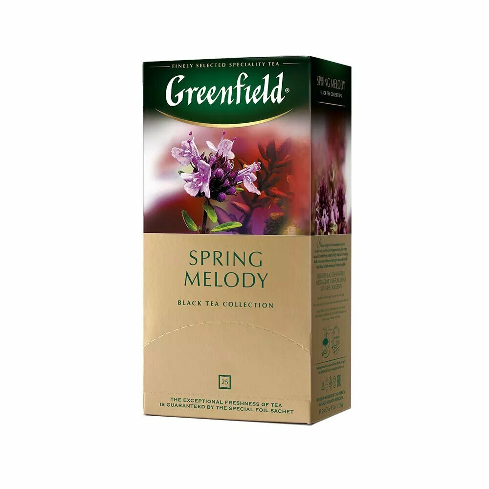 Чай черный Greenfield Spring Melody в пакетиках 25 шт 38 г