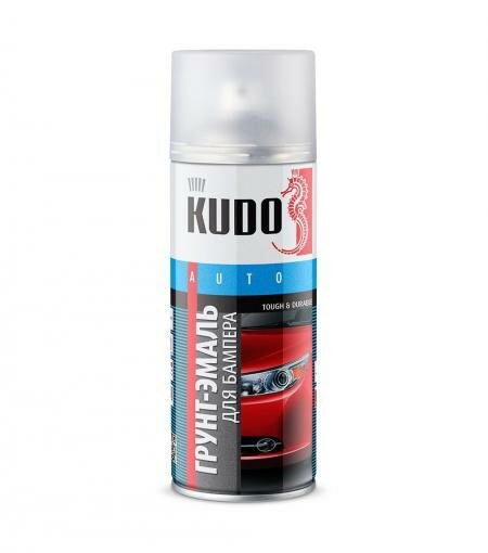 Аэрозольная KUDO Грунт-эмаль для бампера