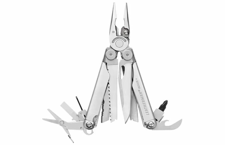 Мультитул Leatherman Wave+ серебристый (A396)