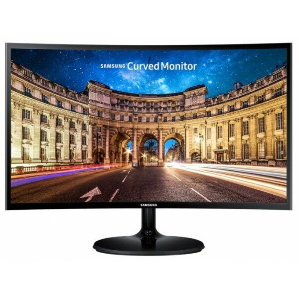 Монитор 27 Samsung C27F390FHI черный VA LED 16:9 HDMI матовая 250cd 178гр/178гр 1920x1080 D-Sub FHD 4.4кг