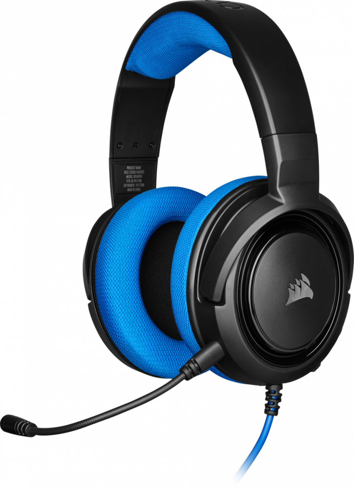 Гарнитура Corsair HS35 Black/Blue (CA-9011196-EU)