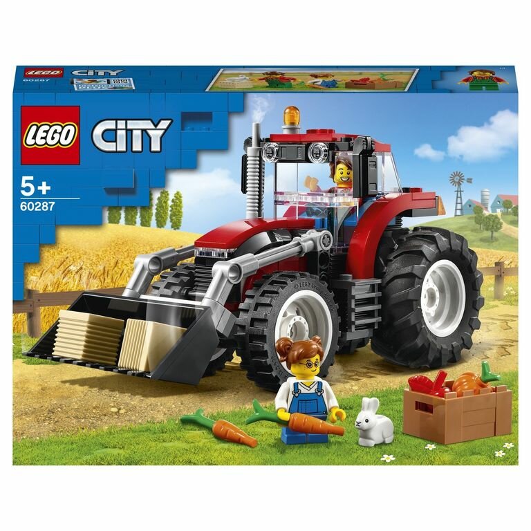 LEGO City Конструктор Трактор, 60287