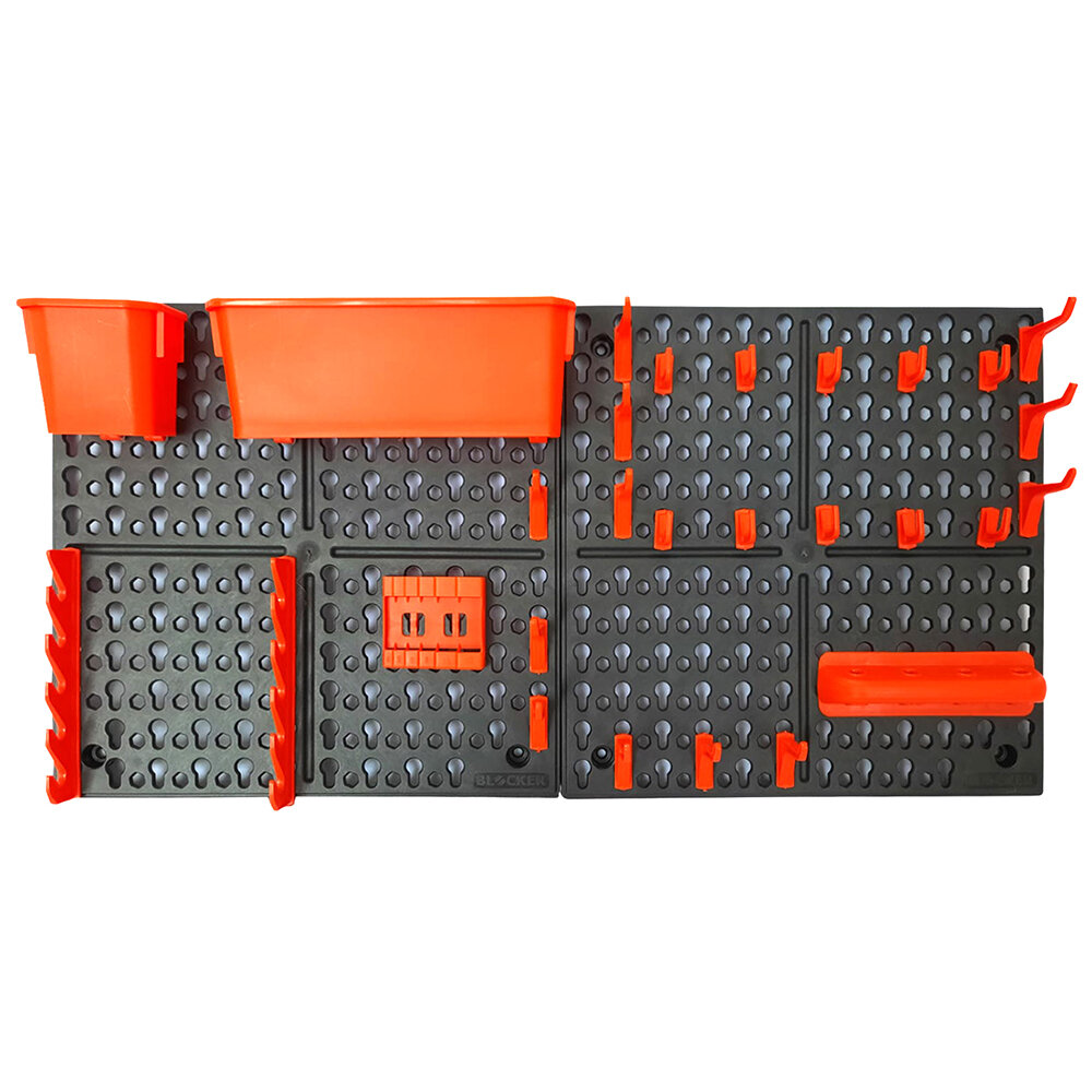 фото Панель для инструментов BLOCKER Expert 652х100х326 мм черная