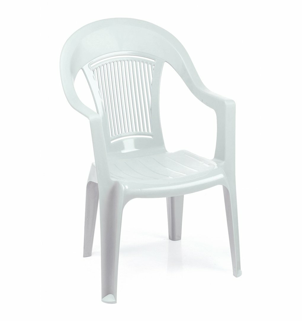 Кресло пластиковое элластик-пласт Фламинго Красный - фотография № 2