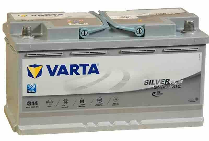 Аккумулятор для грузовиков VARTA Silver Dynamic AGM G14 595 901 085 353х175х190
