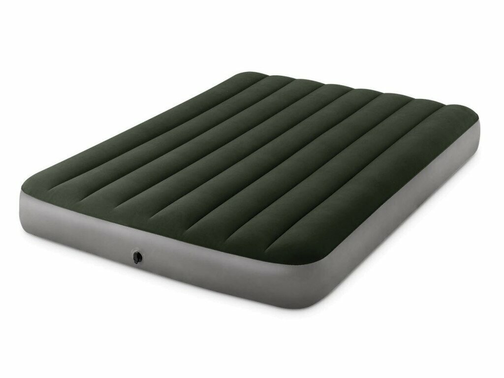 Надувной матрас Intex Full Dura-Beam Downy Airbed with Built-in Foot Pump (64762)