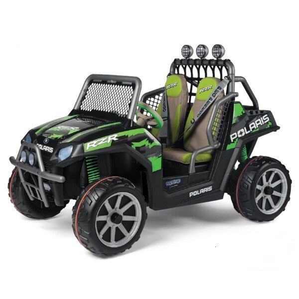 Детский электромобиль Peg-Perego Polaris Ranger RZR Green Shadow 2019