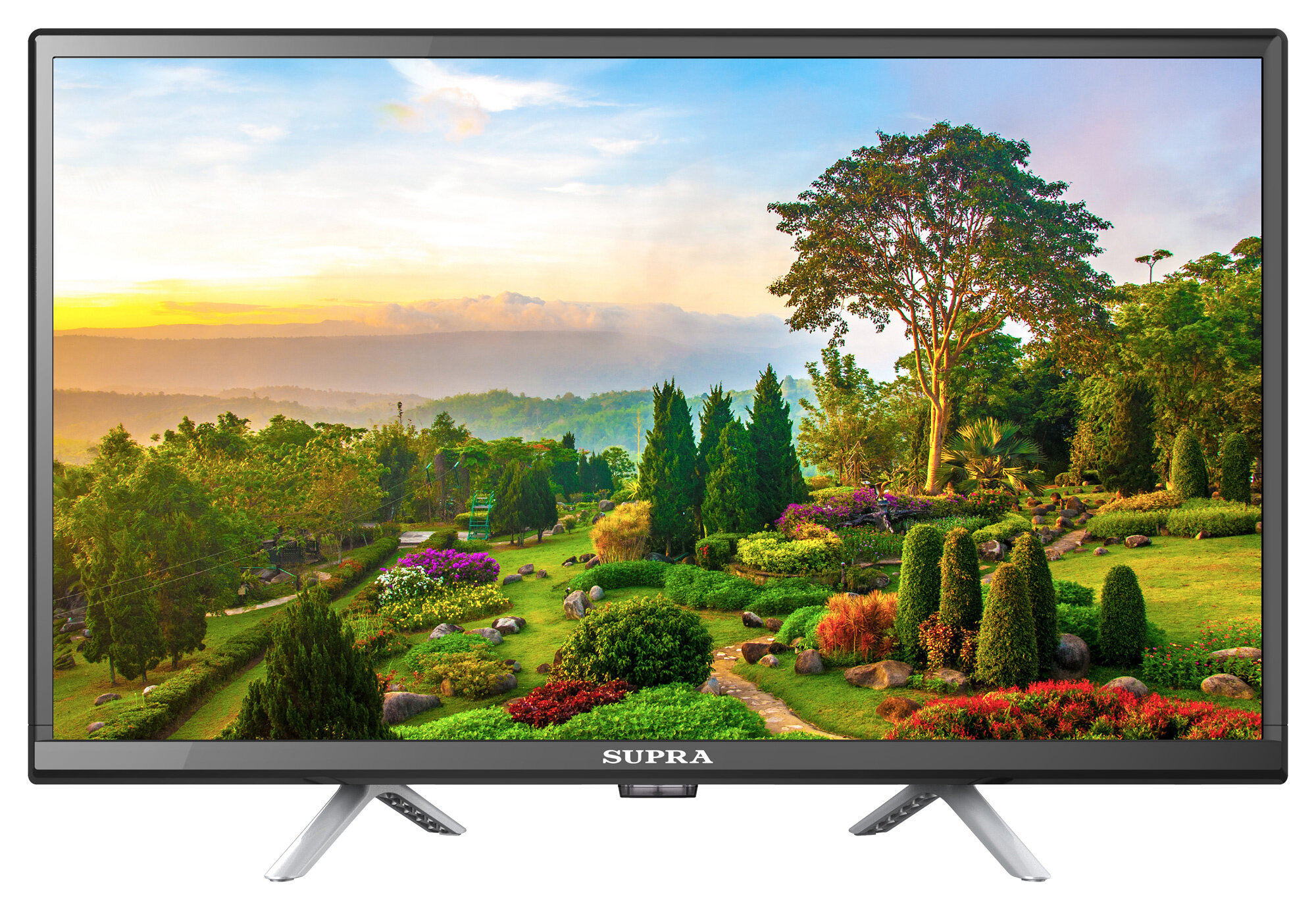 Телевизор LED Supra 23.6" STV-LC24LT0075W черный/HD READY/50Hz/DVB-T/DVB-T2/DVB-C/USB (RUS)