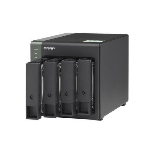 Сетевое хранилище (NAS) QNAP TS-431KX-2G сетевой накопитель, количество мест под HDD: 4, оперативной памяти 2 ГБ DDR3, 2x2x1000 Мбит/с