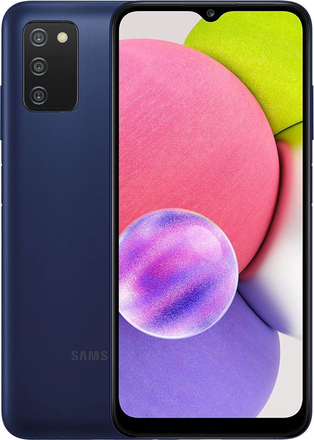 Смартфон Samsung Galaxy A03s 4/64Gb (SM-A037FZBGSKZ) синий