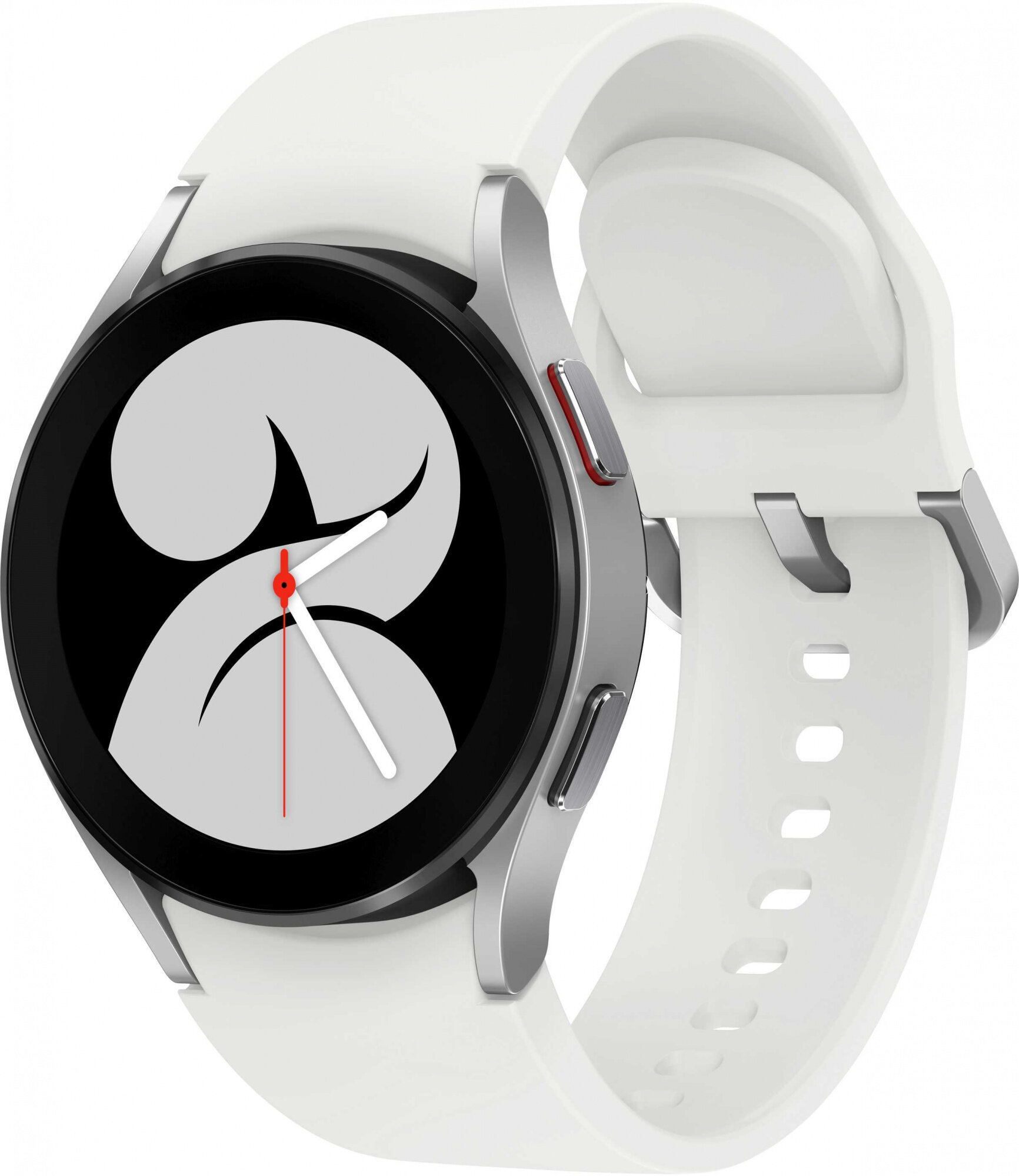 Смарт-часы Samsung Galaxy Watch 4 40mm 1.2" Super AMOLED серебристый/серебристый (SM-R860NZSACIS)