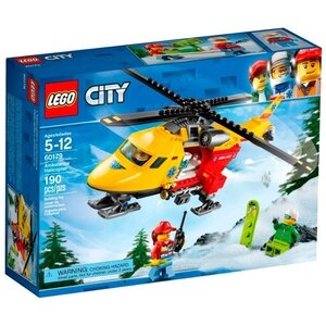 Lego Конструктор LEGO City 60179 Вертолет скорой помощи