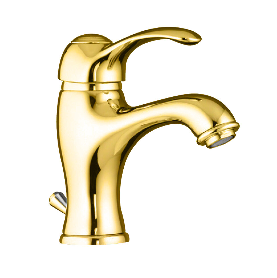 Смеситель для раковины Fiore JAFAR 47OO5221, золото