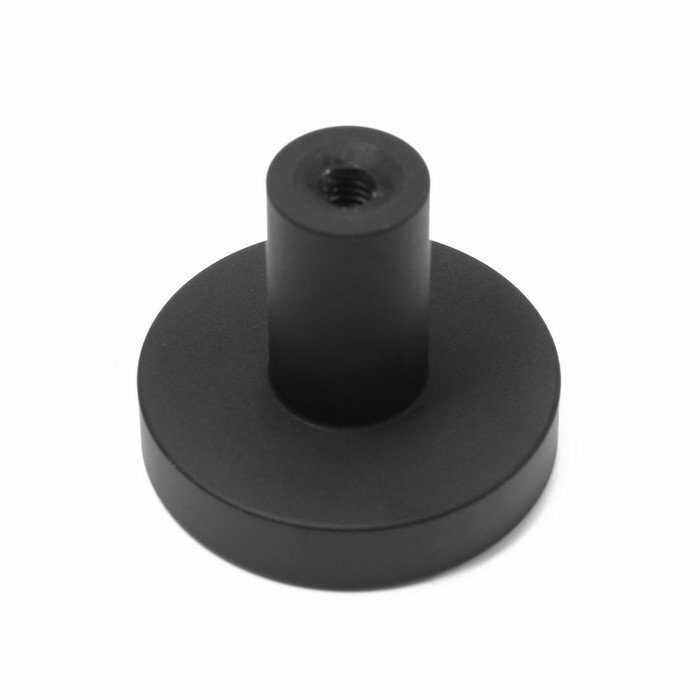 Ручка кнопка CAPPIO PK325, d=30 мм, цвет черный (комплект из 12 шт) - фотография № 5