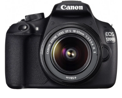 Фотоаппарат Canon EOS 1200D Kit EF-S 18-55mm f/3.5-5.6 IS II, черный
