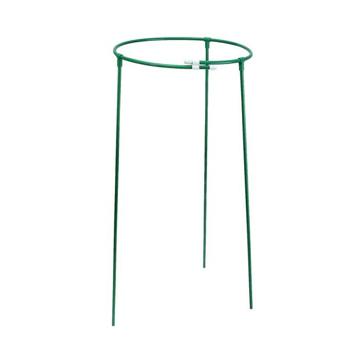 Кустодержатель d = 50 см h = 100 см ножка d = 1 см металл зелёный троеножка