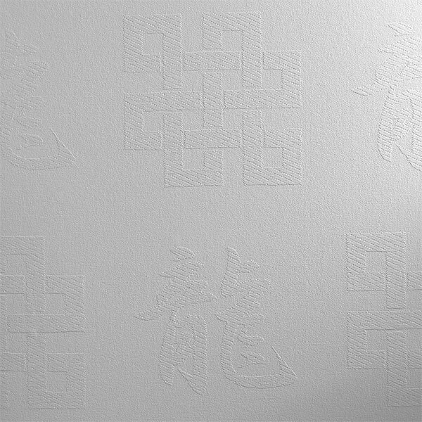 Стеклообои Иероглиф "Wellton Decor" WD770 (12,5м*1м, 210 г/м2) - фотография № 1