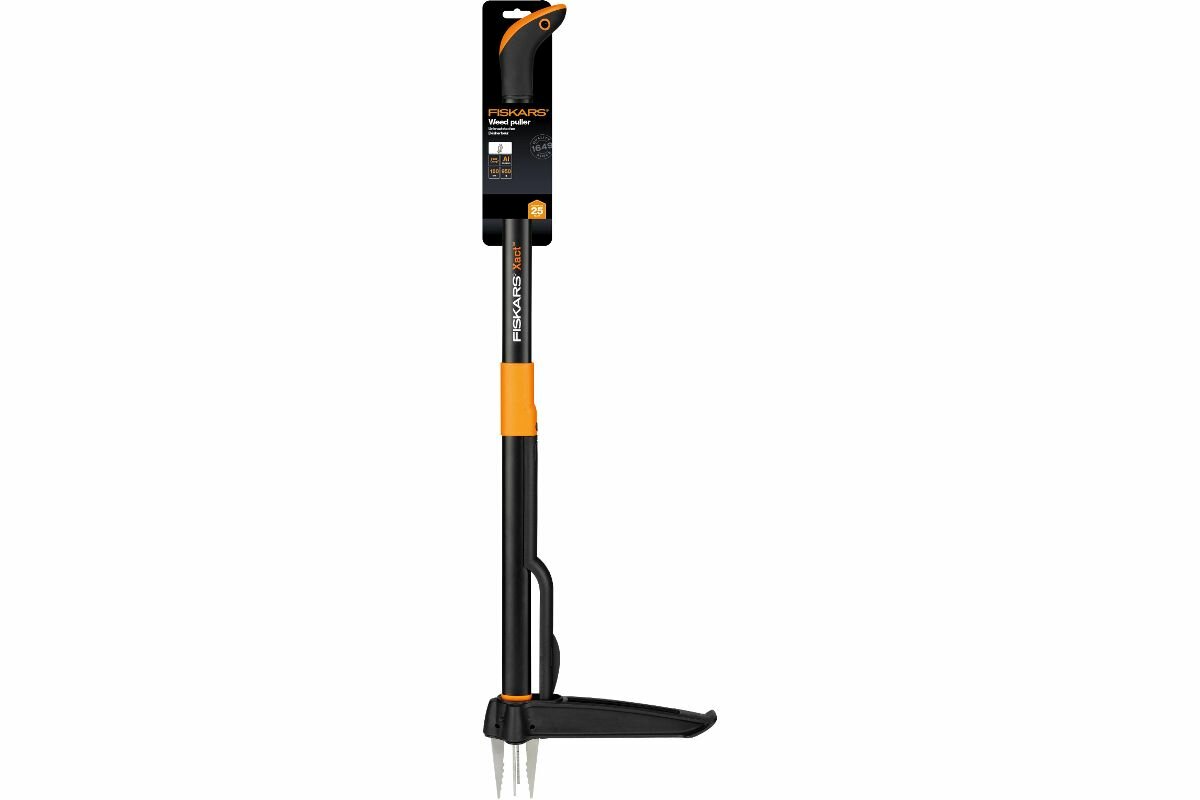 Тяпка автомат для удаления сорняков Fiskars Xact 139910/50 корнеудалитель - фотография № 10