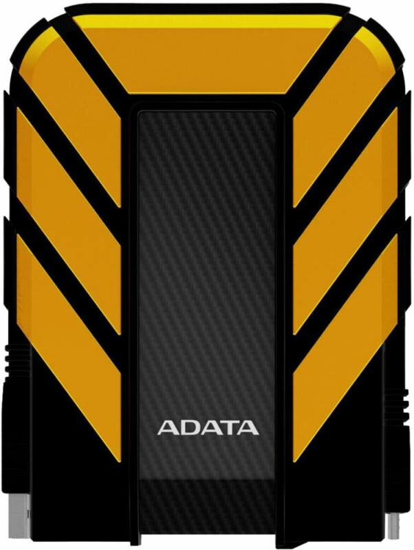 ADATA Внешний жесткий диск/ Portable HDD 1TB ADATA HD710 Pro (Yellow), IP68, USB 3.2 Gen1, 133x99x22mm, 270g /3 года/