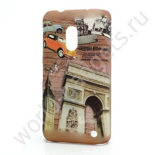 Пластиковый Triumphal Arch чехол для Nokia Lumia 620