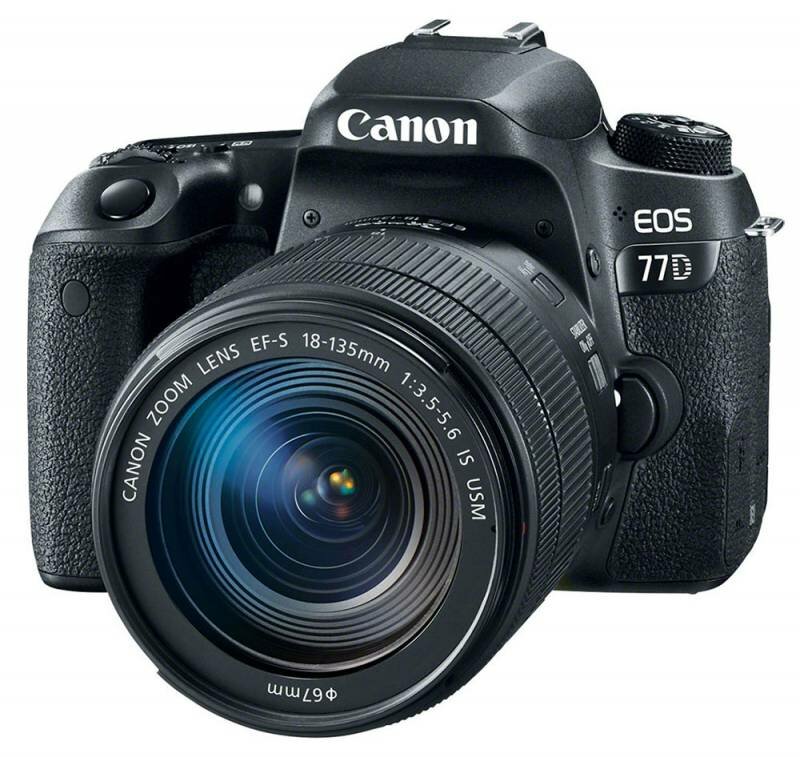  Canon EOS 77D Kit EF-S 18-135mm f/3.5-5.6 IS USM