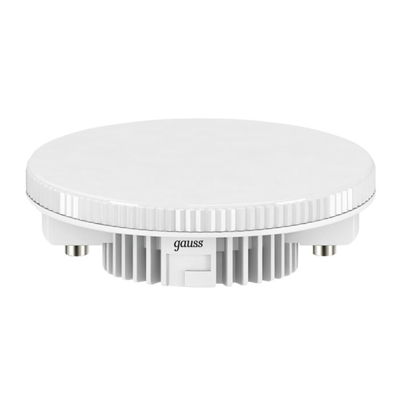 фото Гаусс Black Лампа светодиодная LED GX53 8Вт, 230В, 4100К, нейтральный свет