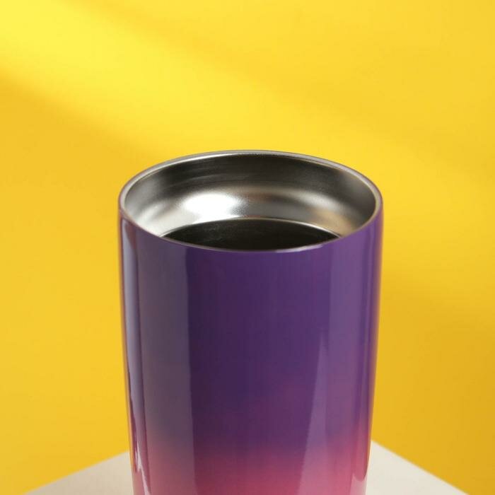 Термостакан металлический «Все возможно», 550 мл, сохраняет тепло 4 ч - фотография № 5
