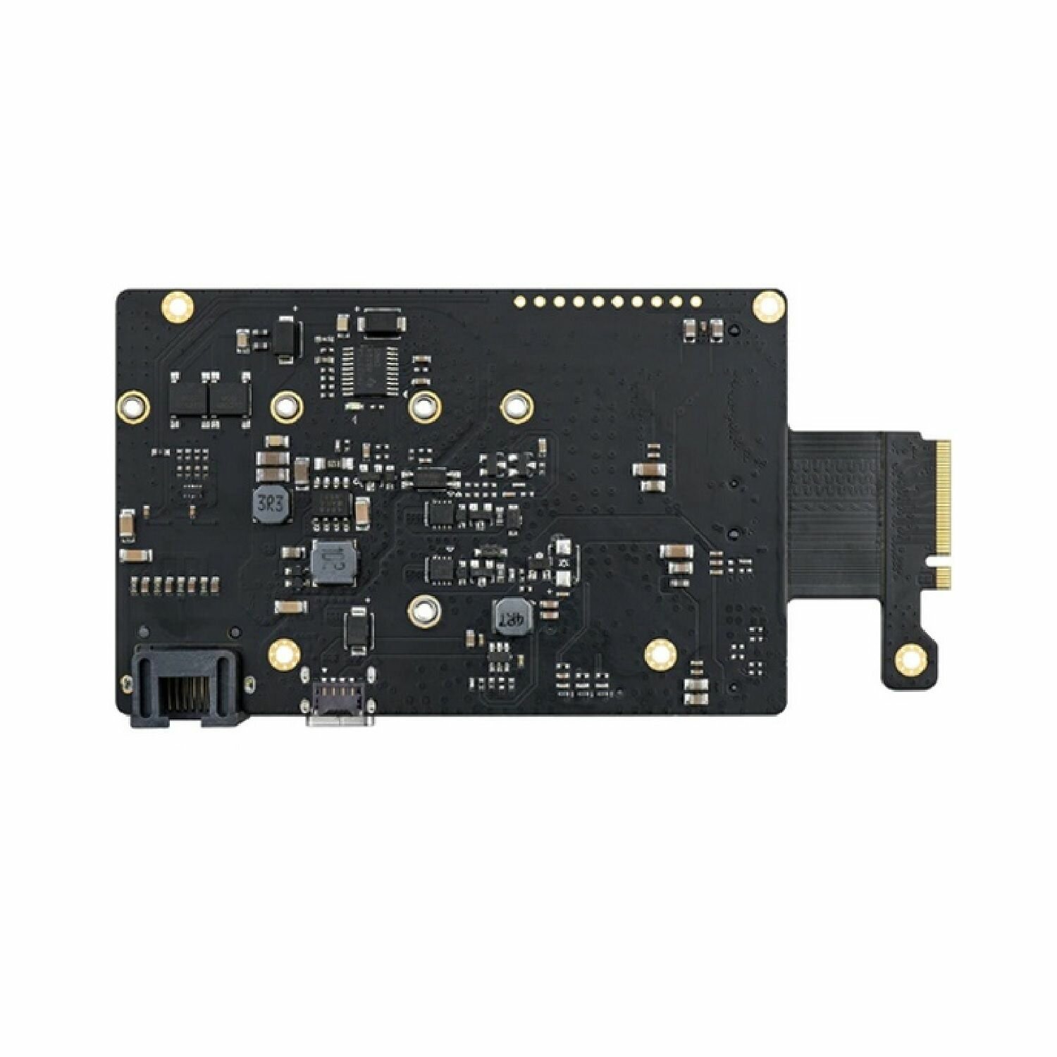 Плата Khadas Плата интерфейсная Khadas M2X Extension Board for VIM3 & Edge-V, PoE Ethernet/NVMe SSD/4G LTE