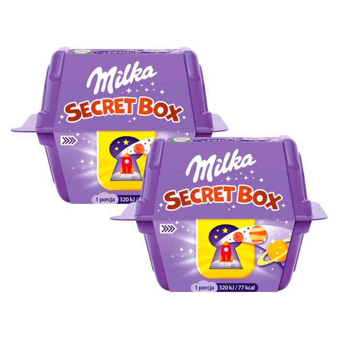 Шоколадные конфеты с игрушками Milka Secret Box (Германия), 14,4 г (2 шт) - фотография № 3