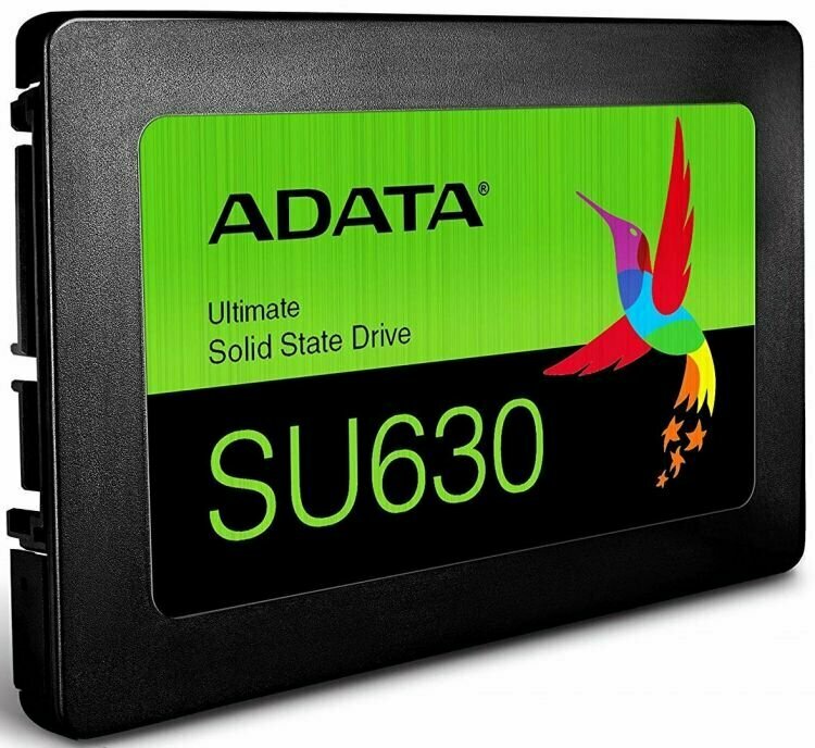 Накопитель SSD Adata ASU630SS-960GQ-R Ultimate SU630 /SATA III/960GB /Скорость чтения 520МБайт/с Скорость записи 450МБайт/с