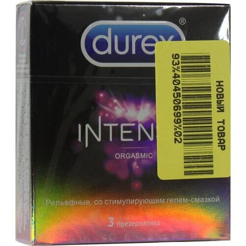 Презервативы Durex Intense Orgasmic 3 шт