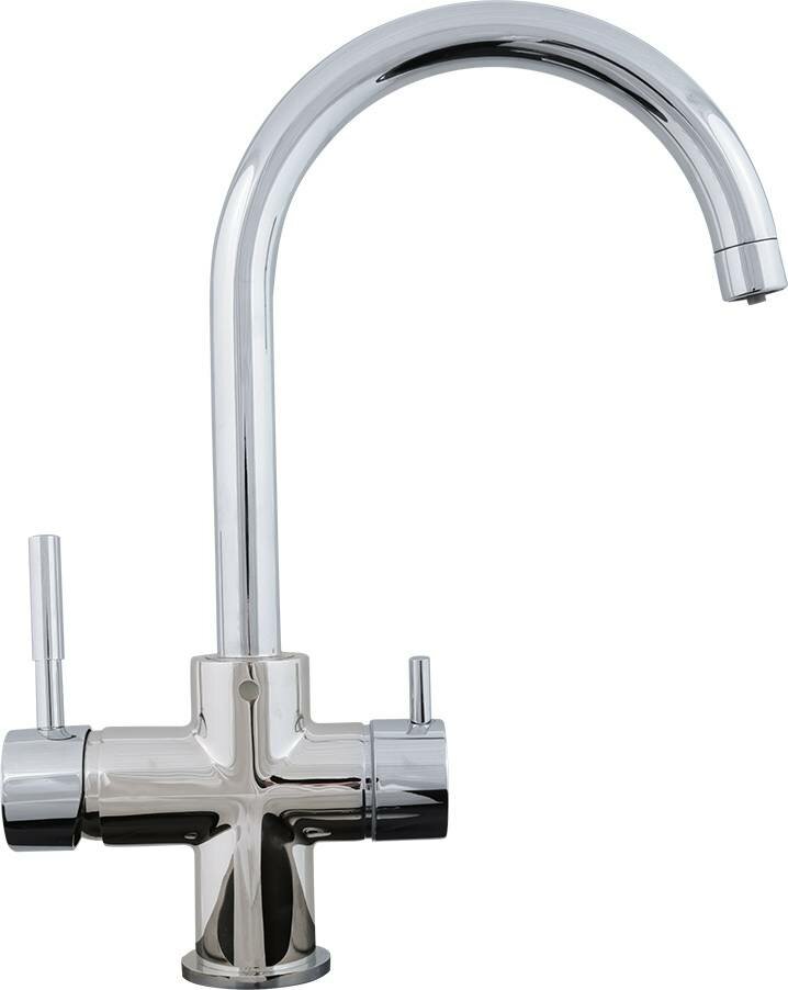 Смеситель для кухни Zigmund & Shtain 1800 ZS нержавеющая сталь полированная