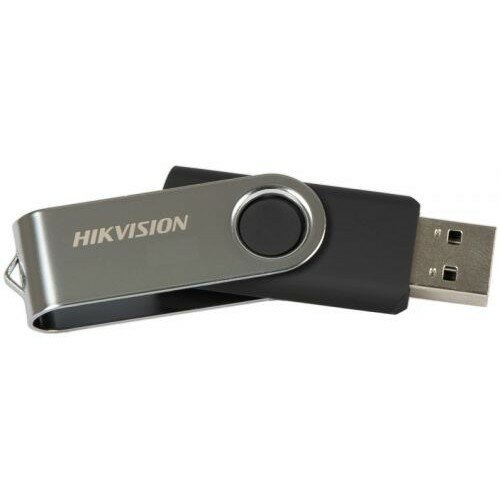 Hikvision Флешка USB M200S HS-USB-M200S 64G U3 64ГБ, USB3.0, серебристый и черный