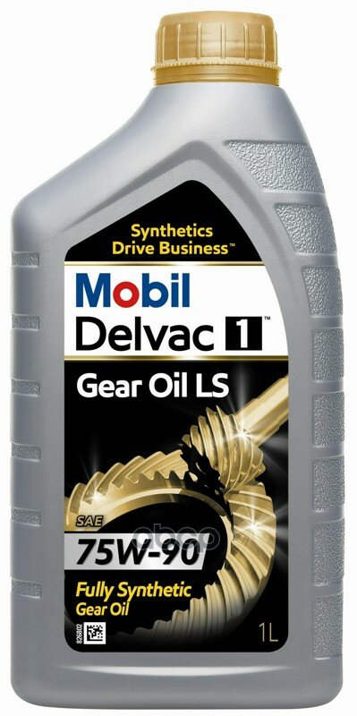 Mobil 75W90 (1L) Delvac 1 Gear Oil Ls_масло Трансм.! Api Gl-5 Mobil арт. 153469