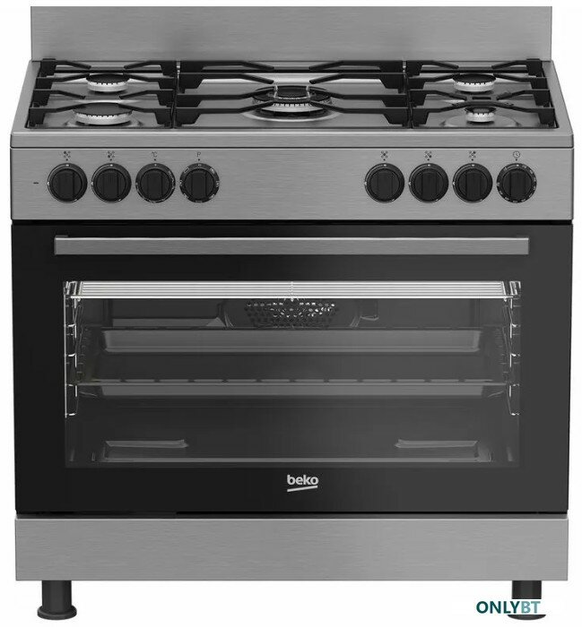 Плита Beko GM15120DXNS без крышки