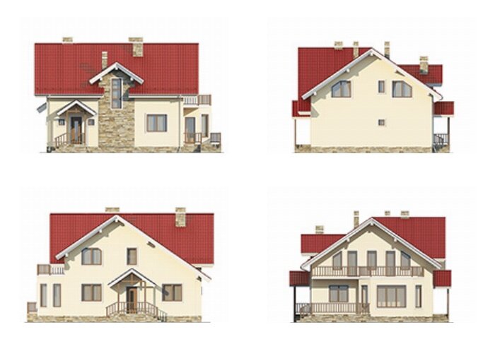 Проект дома Plans-58-70 (153 кв.м, газобетон) - фотография № 3