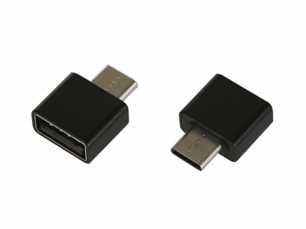 Аксессуар Baseus Exquisite Type-C Male - USB Female Adapter Converter Black CATJQ-B01