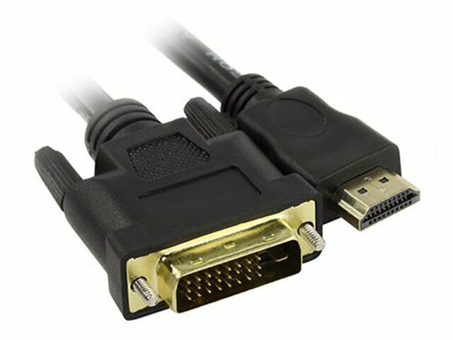 Аксессуар TV-COM HDMI M to DVI-D M 2m LCG135E-2M