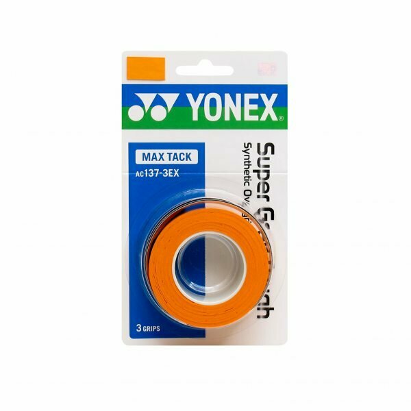     Yonex Overgrip AC137EX-3 Super Grap Tough 3 Orange